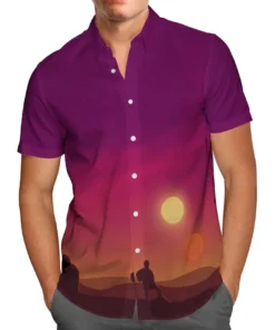 Star Wars Twin Suns Hawaiian Shirt